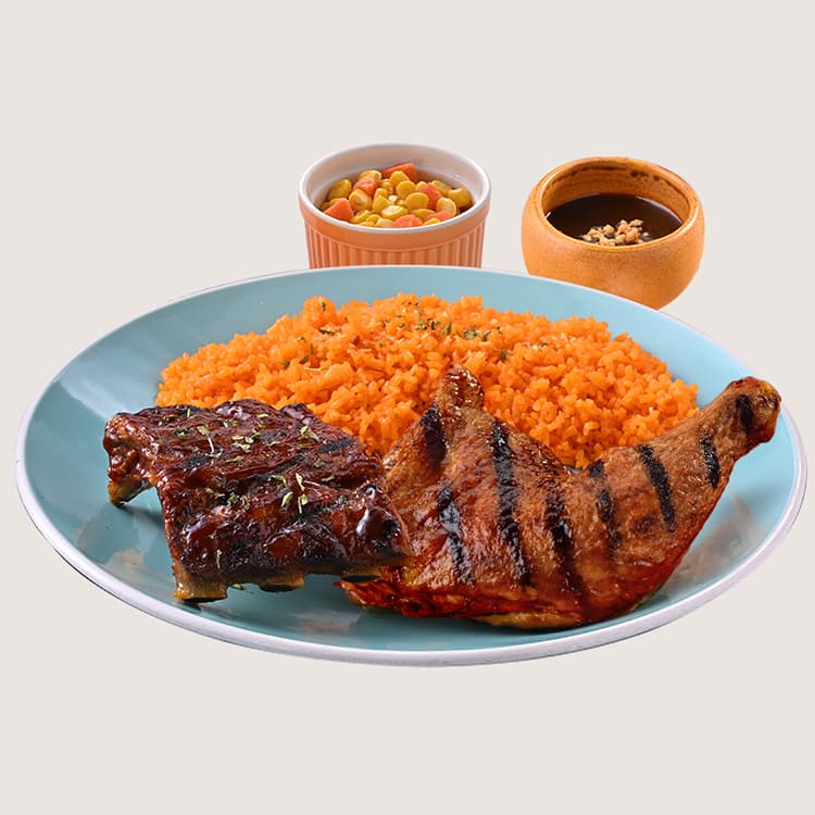 Peri Rib and Chick Plate