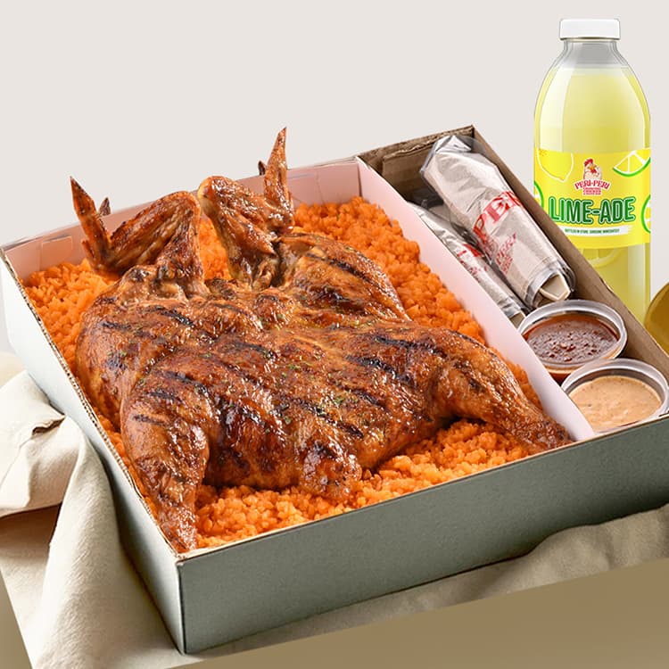 Grupo Value Feast Chicken, & Rice With Drink