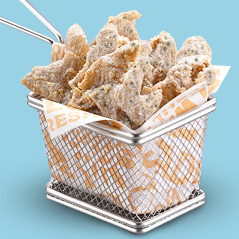 Sour Cream Crispy Chicken Skin