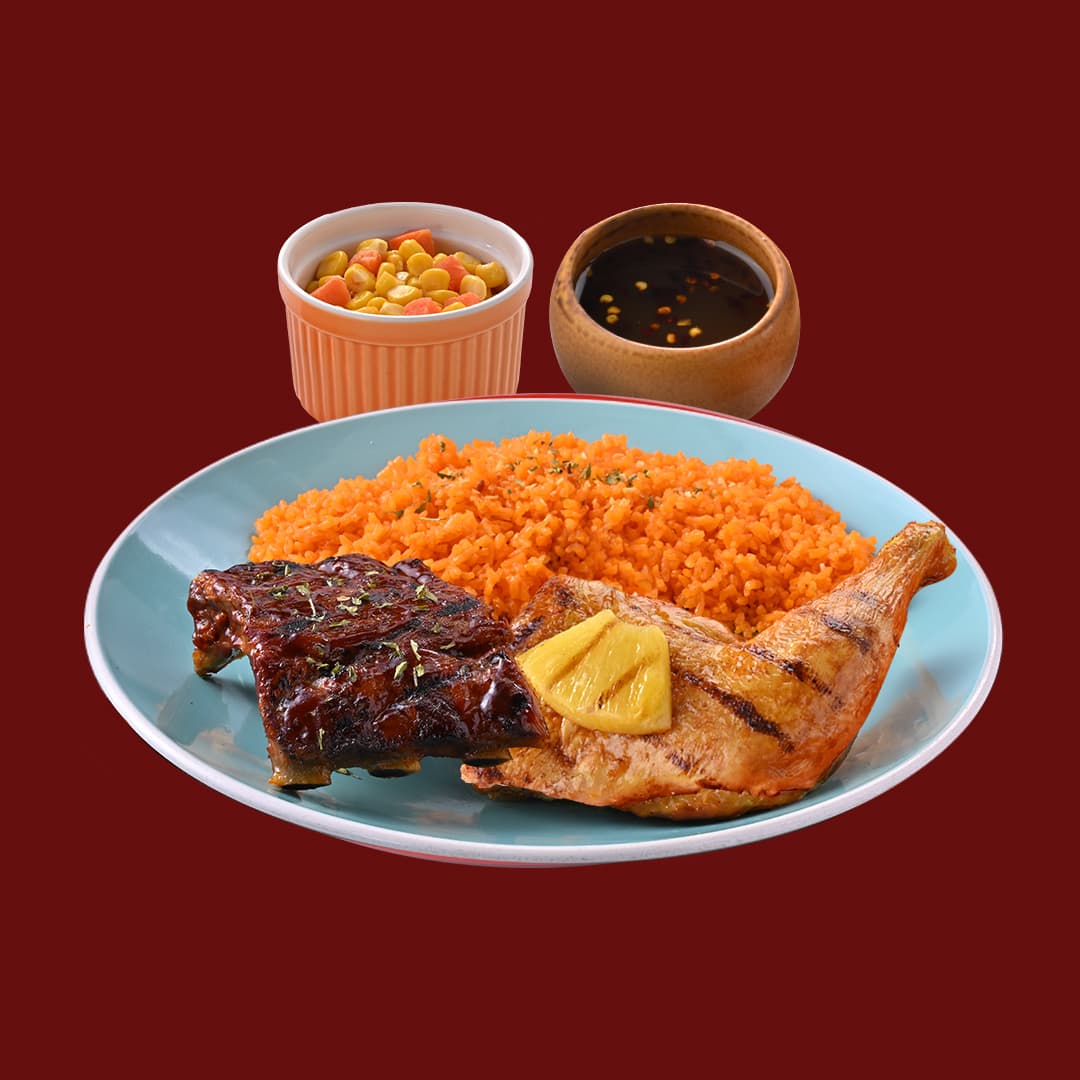 Back Ribs With Java Rice Peri-Peri Chicken | Menu