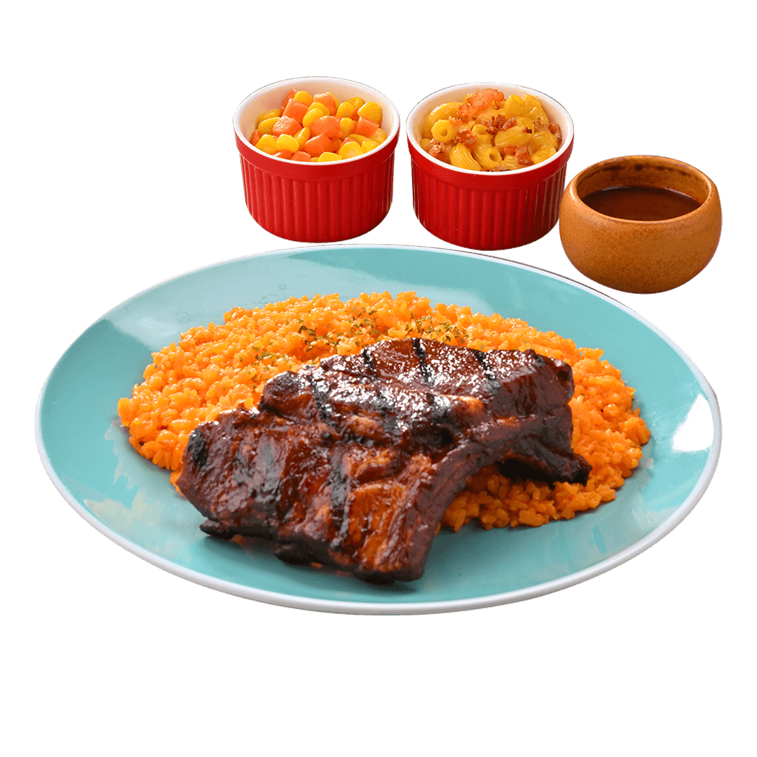 Back Ribs With Java Rice Peri-Peri Chicken | Menu